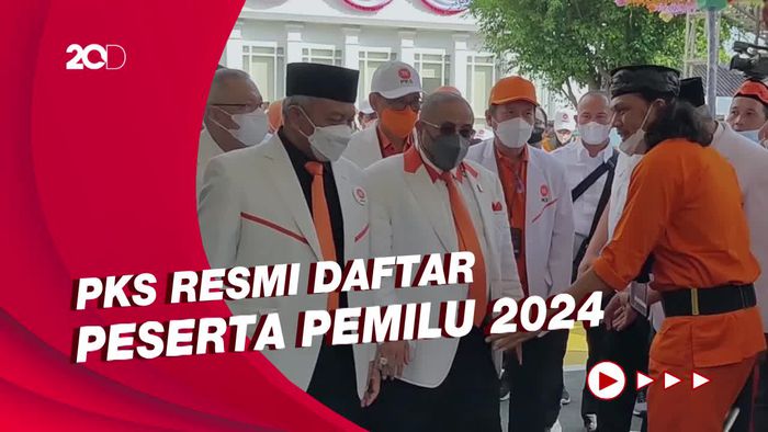 Resmi Daftar di KPU, PKS Targetkan 15 Persen Suara di Pemilu 2024