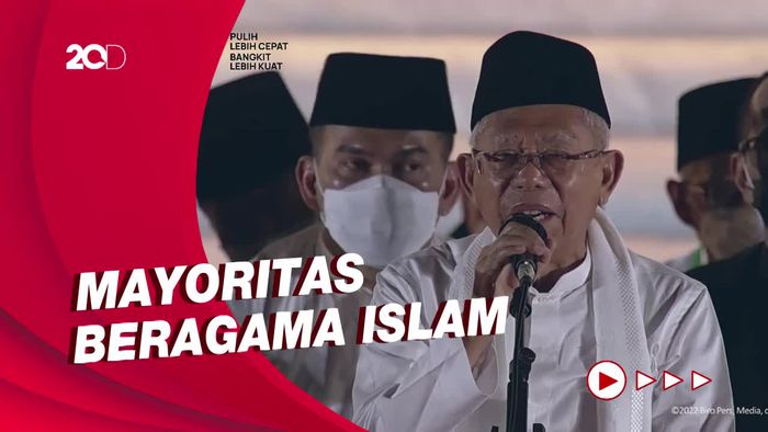Maruf Amin: Penduduk Surga Kebanyakan Bangsa Indonesia