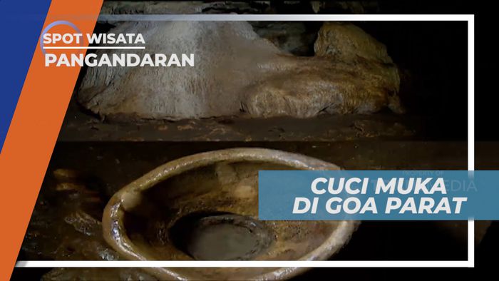 Goa Parat, Merasakan Segarnya Air Dalam Goa yang Bikin Awet Muda, Pangandaran