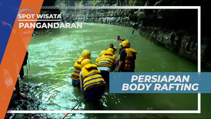 Green Canyon, Bersiap Uji Nyali Menyusuri Aliran Sungai Dengan Body Rafting, Pangandaran