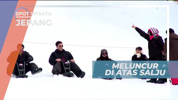 Serunya Meluncur di Atas Salju, Jepang