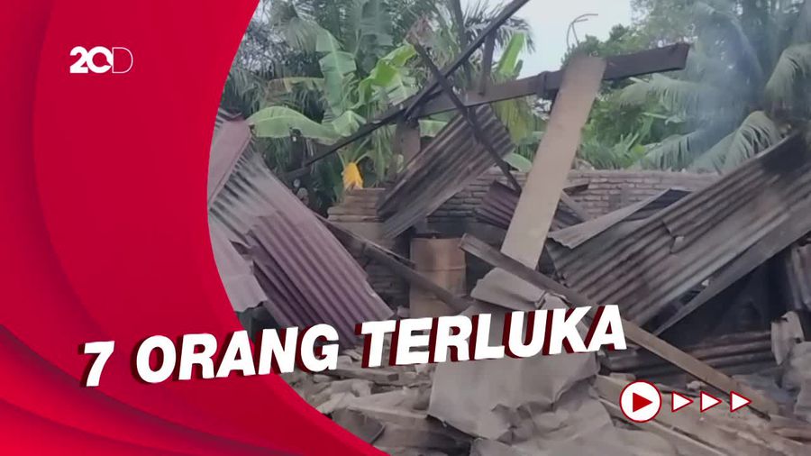 Pabrik Tahu di Asahan Luluh Lantak Gegara Mesin Uap Meledak
