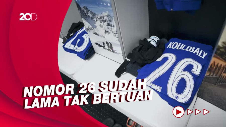 Momen Koulibaly Izin ke John Terry Pakai Nomor 26 di Chelsea