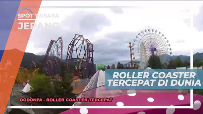 Uji Adrenalin Naik Roller Coaster Tercepat di Dunia, Jepang
