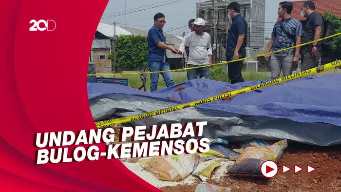 Polda Metro Cek Lokasi Beras Bansos Dikubur di Depok Besok