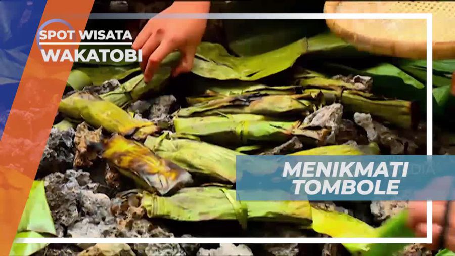 Menikmati Manisnya Tombole, Tradisi Makan Bersama Usai Menari Pajoge, Wakatobi