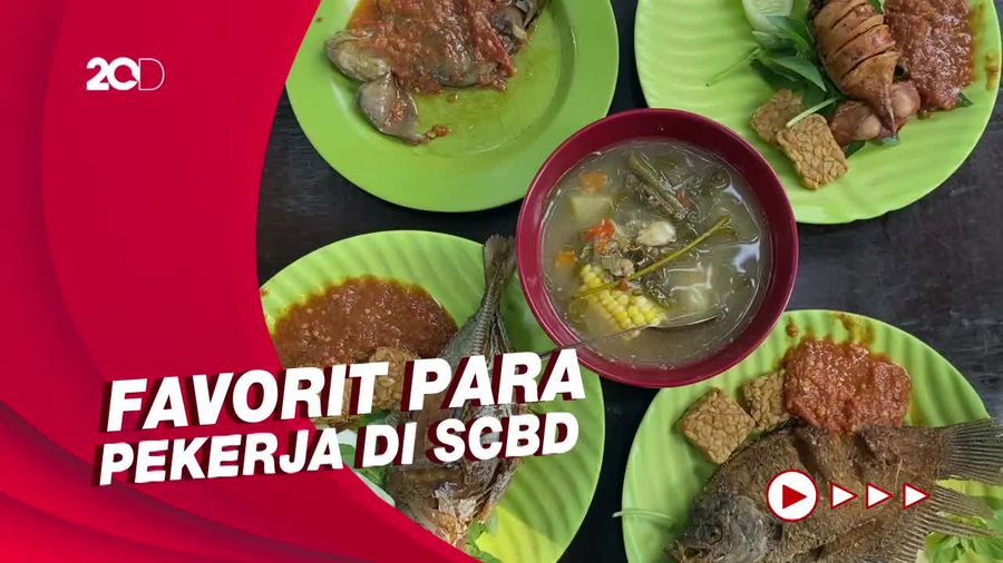 Menyantap Ikan Goreng Sambal Terasi Murah di Tengah Megahnya SCBD