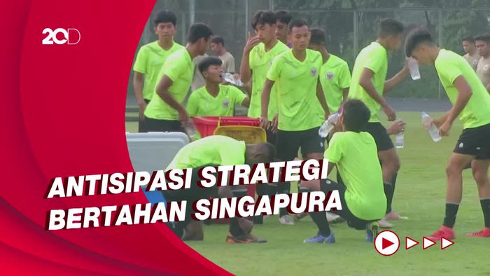 Hadapi Singapura, Timnas Indonesia U-16 Antisipasi Serangan Balik