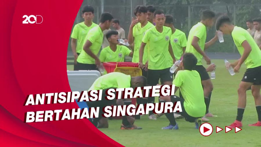 Hadapi Singapura, Timnas Indonesia U-16 Antisipasi Serangan Balik