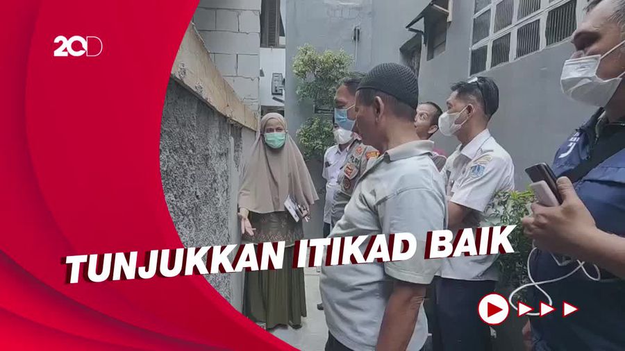 Tetangga Beri Syarat Bongkar Tembok yang Tutupi Rumah Warga di Pulogadung