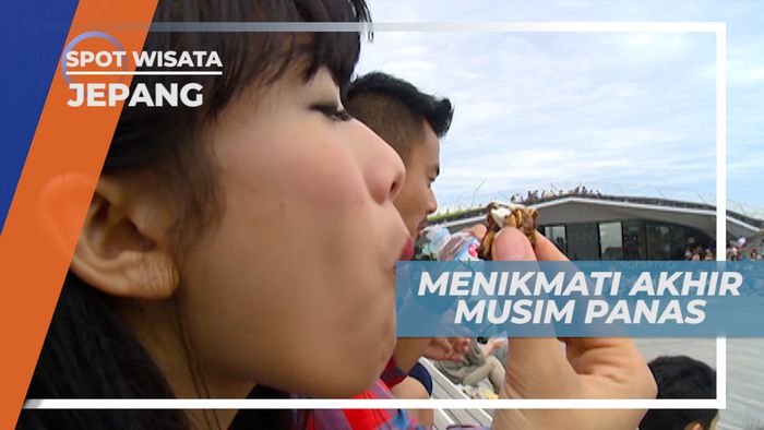 Bersantai Menikmati Suasana Akhir Musim Panas, Jepang