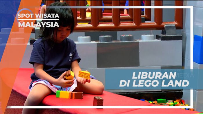 Senangnya Habiskan Waktu di Taman Bermain Lego Land, Malaysia