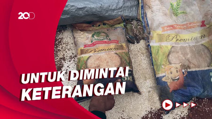 Tinjau Lokasi Beras Bansos Dikubur, Polisi Periksa Sejumlah Orang