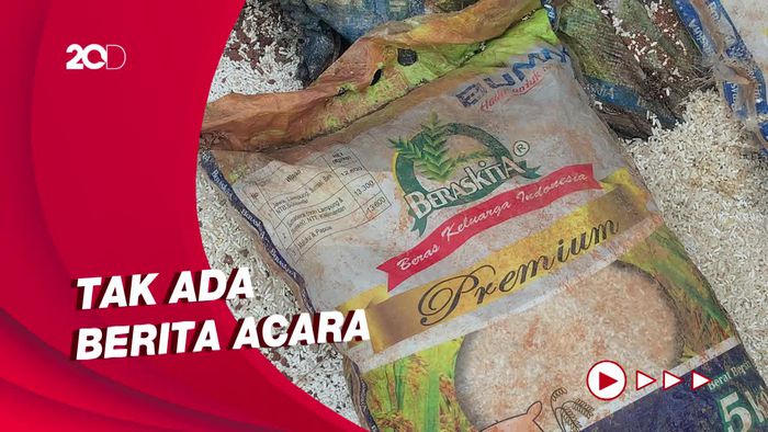 Pemilik Lahan Sesalkan Cara JNE Kubur Beras Bansos di Depok