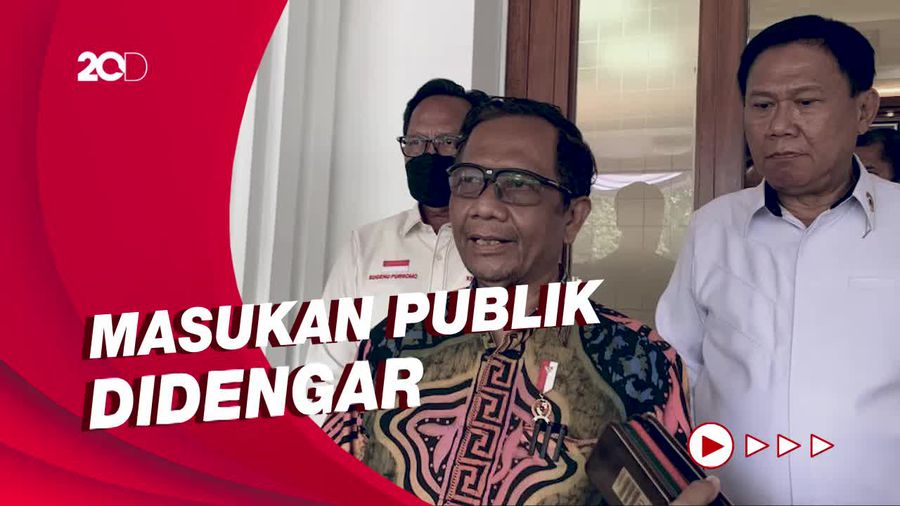 Mahfud Nilai Kapolri Sudah Terbuka soal Kasus Brigadir J