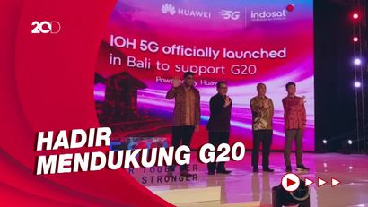 Peluncuran 5G Indosat Ooredoo Hutchison di Bali
