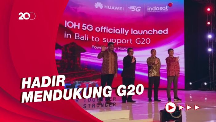 Peluncuran 5G Indosat Ooredoo Hutchison di Bali