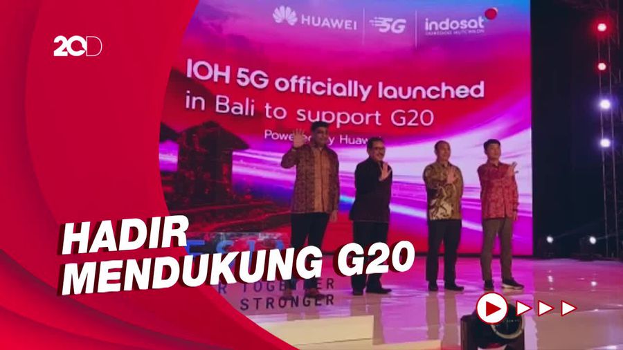 Peluncuran 5G Indosat Ooredoo Hutchison di Bali