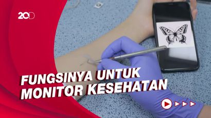 Peneliti di Korea Selatan Kembangkan Tinta Tato Elektronik