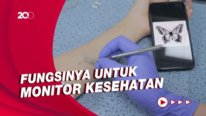 Peneliti di Korea Selatan Kembangkan Tinta Tato Elektronik