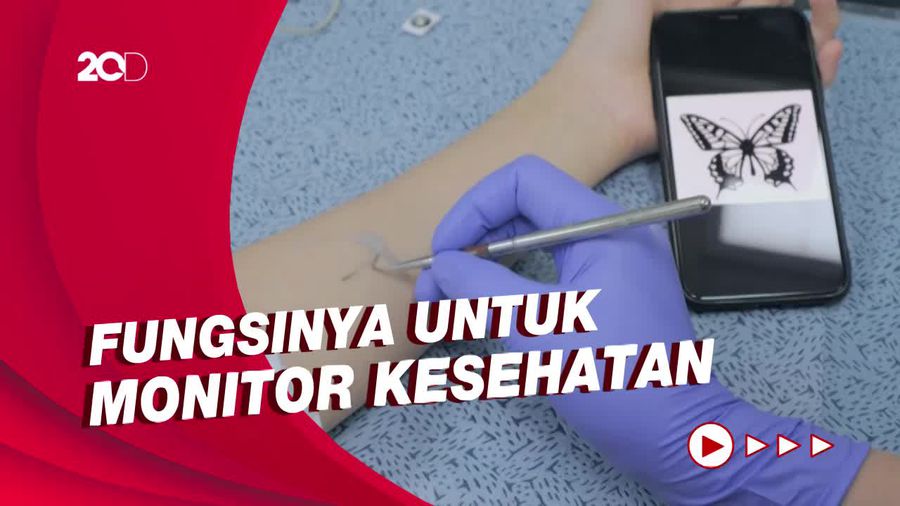 Peneliti di Korea Selatan Kembangkan Tinta Tato Elektronik