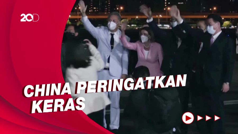 Ketua DPR AS Nancy Pelosi Tiba di Taiwan di Tengah Amarah China