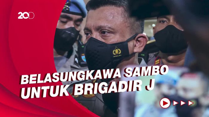 Irjen Ferdy Sambo Ucapkan Belasungkawa atas Tewasnya Brigadir J