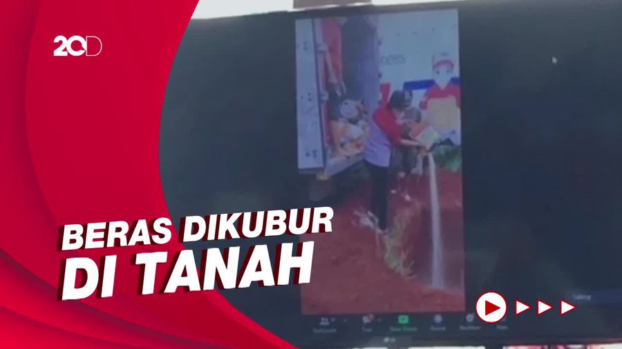 Momen JNE Tunjukan Video Pembuangan Beras Bansos di Depok