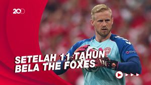 Kiper Leicester City Kasper Schmeichel Gabung OGC Nice