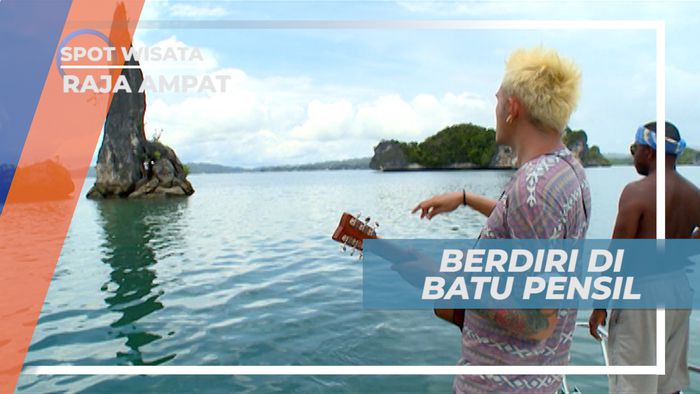 Batu Pensil, Salah Satu Keunikan Alam Raja Ampat