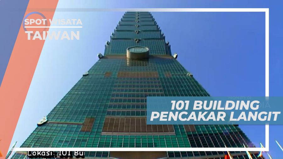 Gedung Pencakar Langit Ikonik di Kota Taipei, Taiwan