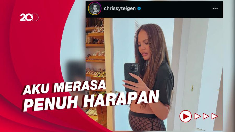 Chrissy Teigen Umumkan Kehamilan: Kebahagiaan Penuhi Rumah Kami Lagi
