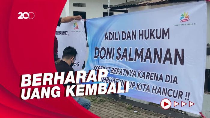 Korban Pantau Langsung Sidang Perdana Doni Salmanan