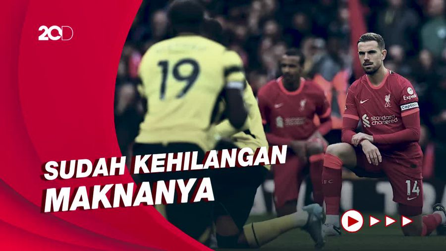 Aksi Berlutut di Liga Inggris akan Dibatasi, Kenapa?