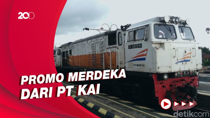 Rayakan Agustusan! Beli Tiket Kereta Api Mulai Rp 17 Ribu