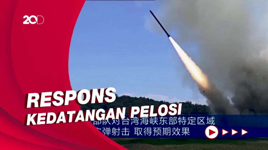 Detik-detik China Uji Coba Misil Dekat Taiwan, Jadi Tontonan Warga