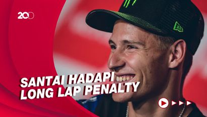 Quartararo Anggap Long Lap Penalty di MotoGP Inggris Adalah Tantangan
