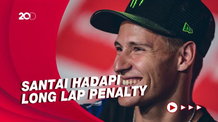 Quartararo Anggap Long Lap Penalty di MotoGP Inggris Adalah Tantangan