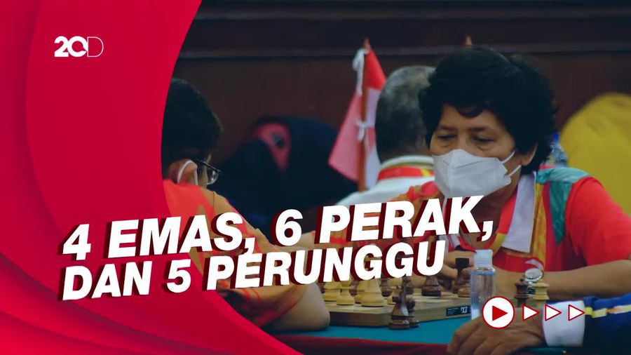 Kontingen Indonesia Sumbang Medali Emas dari Cabor Catur