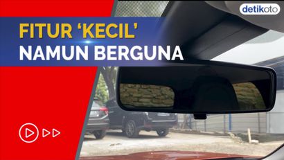 Tuas Kecil atau Tombol di Kaca Spion Tengah Mobil Fungsinya Apa, Ya?