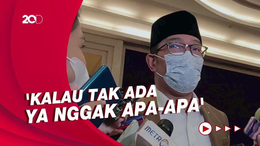 Ridwan Kamil Soal Peluang Capres 2024: Kalau Ada Takdirnya Bismillah