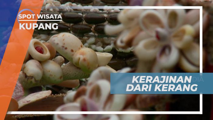 Kerajinan Unik dari Kerang Penghias Alat Rumah Tangga, Kupang