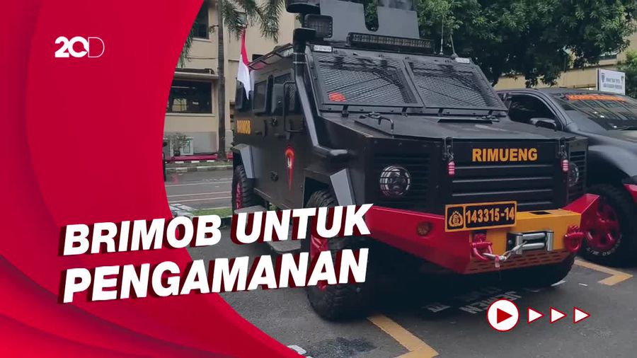 Personel Brimob Tinggalkan Bareskrim Polri