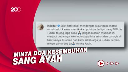 Ayahnya Jatuh Sakit, Jessica Iskandar: Kuatkan Hati Kami Sekeluarga