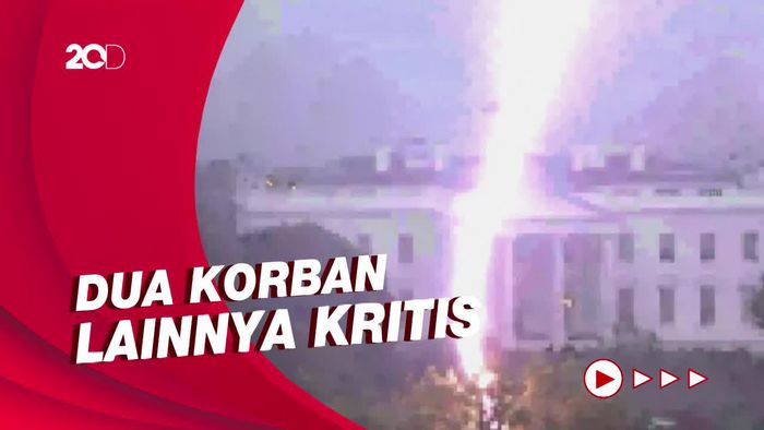 Petir Sambar Halaman Gedung Putih, Sepasang Suami Istri Tewas