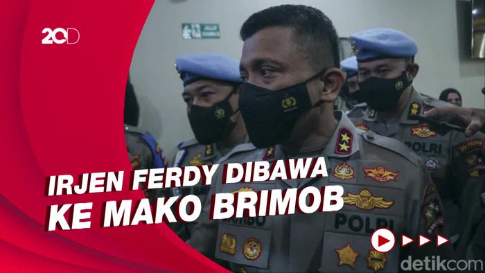 Irjen Ferdy Sambo Dibawa ke Mako Brimob