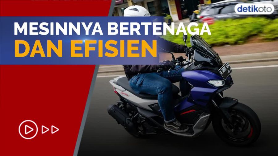 Wajib Bensin RON 95, Seberapa Irit Skutik Aprilia SR-GT 200?