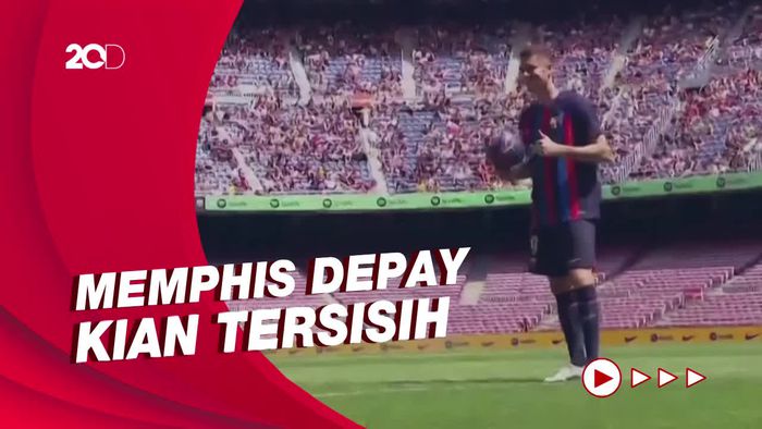 Lewandowski Pakai Jersey Nomor 9, Depay ke Mana?