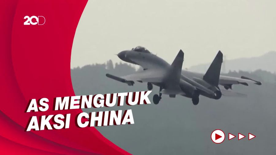 Militer China Makin Sibuk di Sekitar Taiwan, AS Geram!