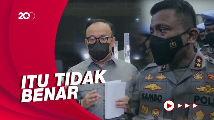 Polisi Bantah soal Kabar Status Tersangka Ferdy Sambo